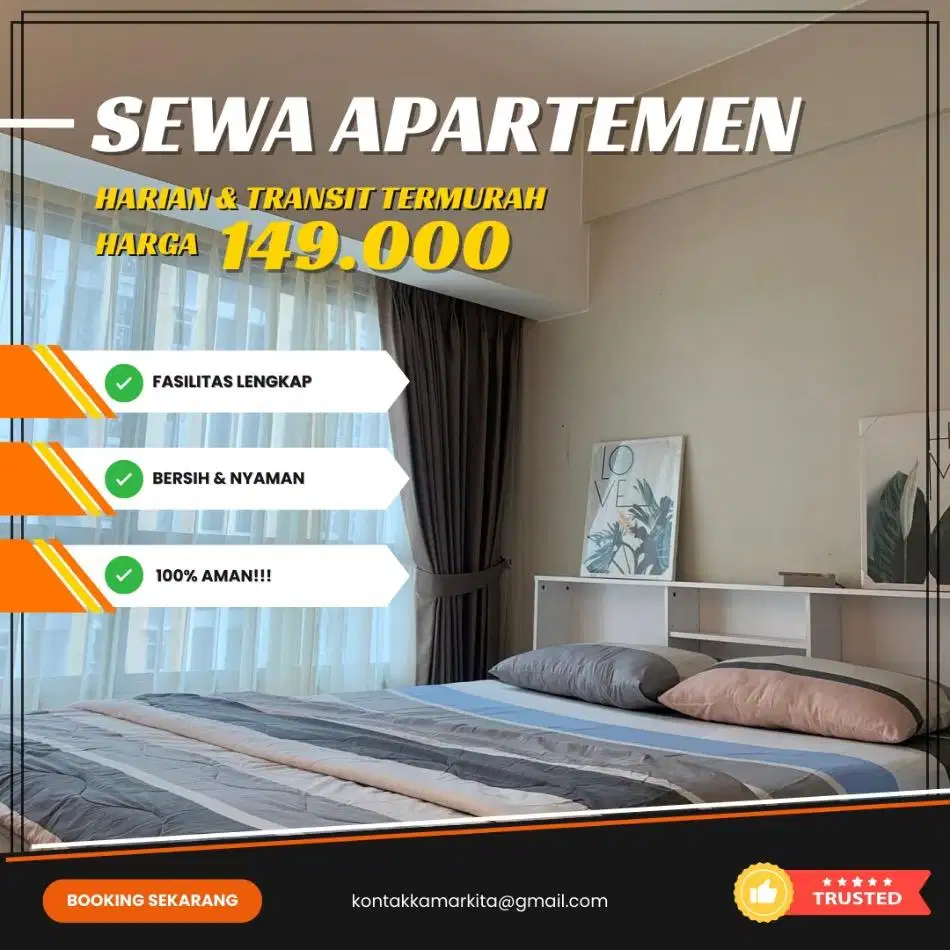 Sewa apartemen Springlake Summarecon Bekasi Harian/Transit Termurah