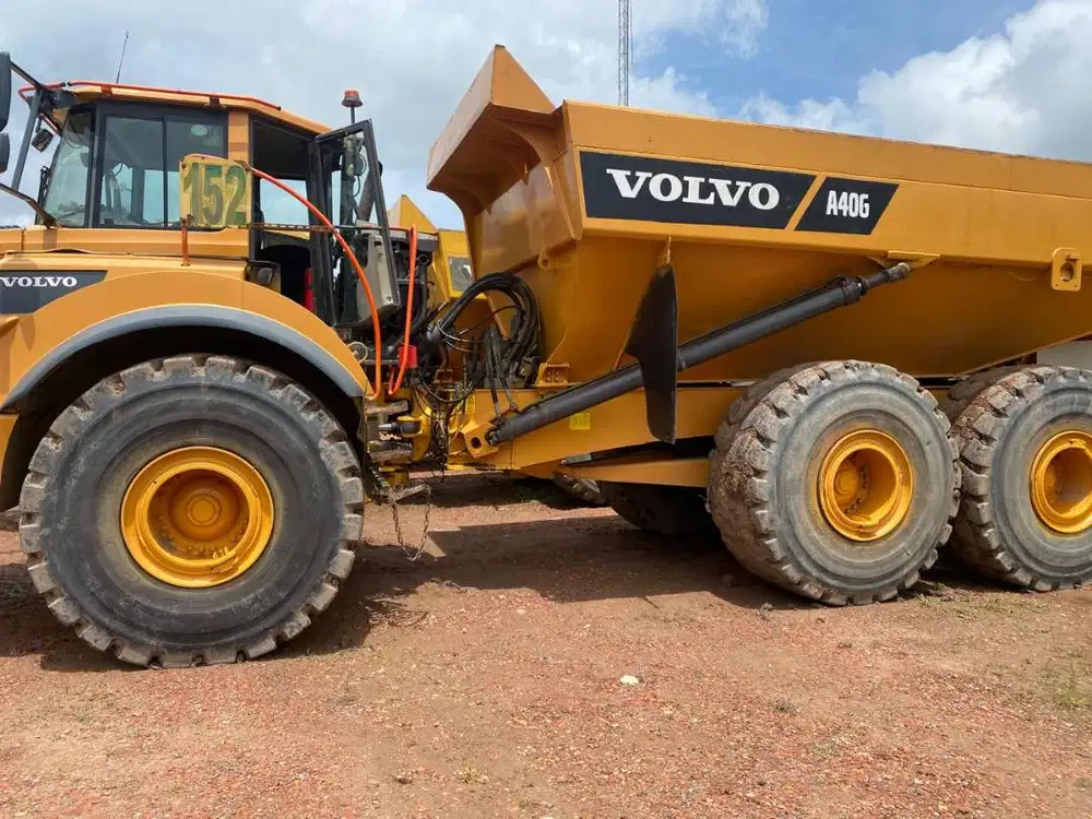 Dijual Articulated Dump Truck Volvo A40G Tahun 2017