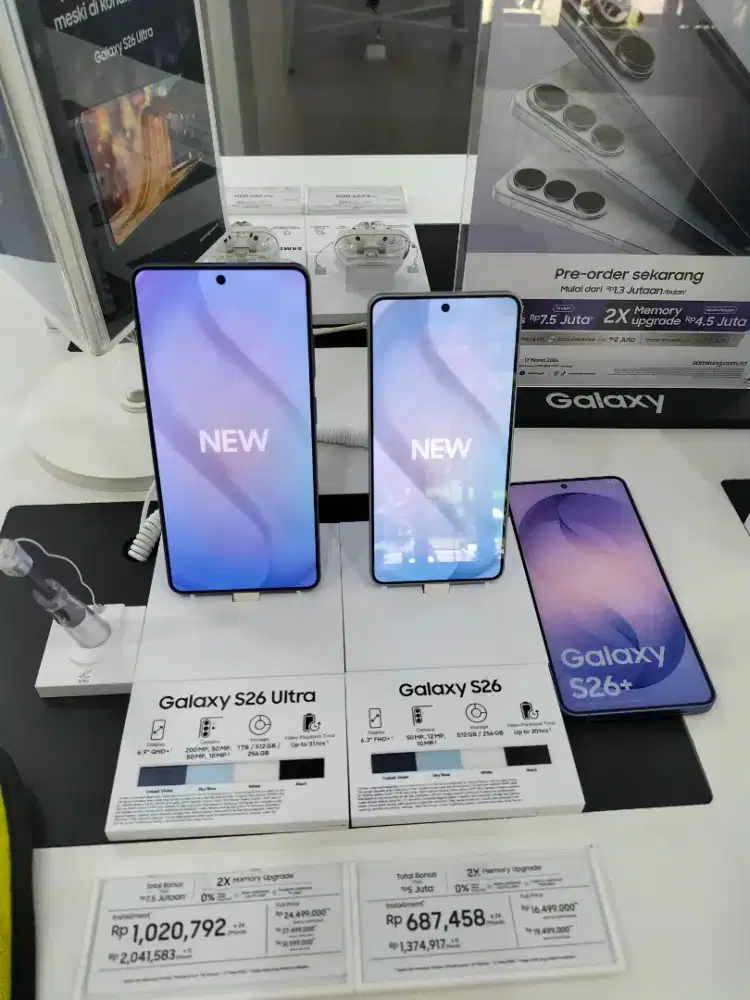 SAMSUNG GALAXY S26 SERIES FREE UPGRADE MEMORI