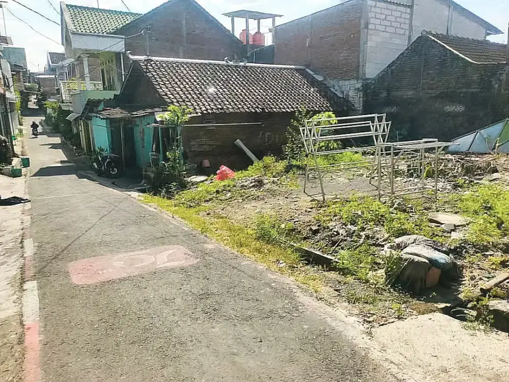 Tanah 89m² Potensial Bangun Kost Solo, Jawa Tengah
