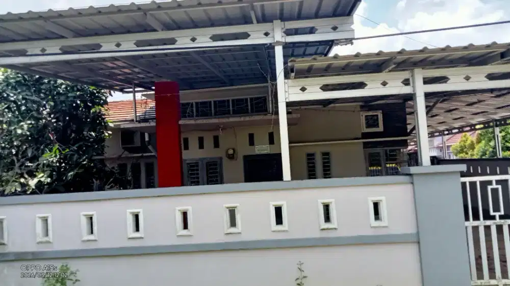 Disewakan Rumah Tempat Tinggal full pagar + AC kamar utama