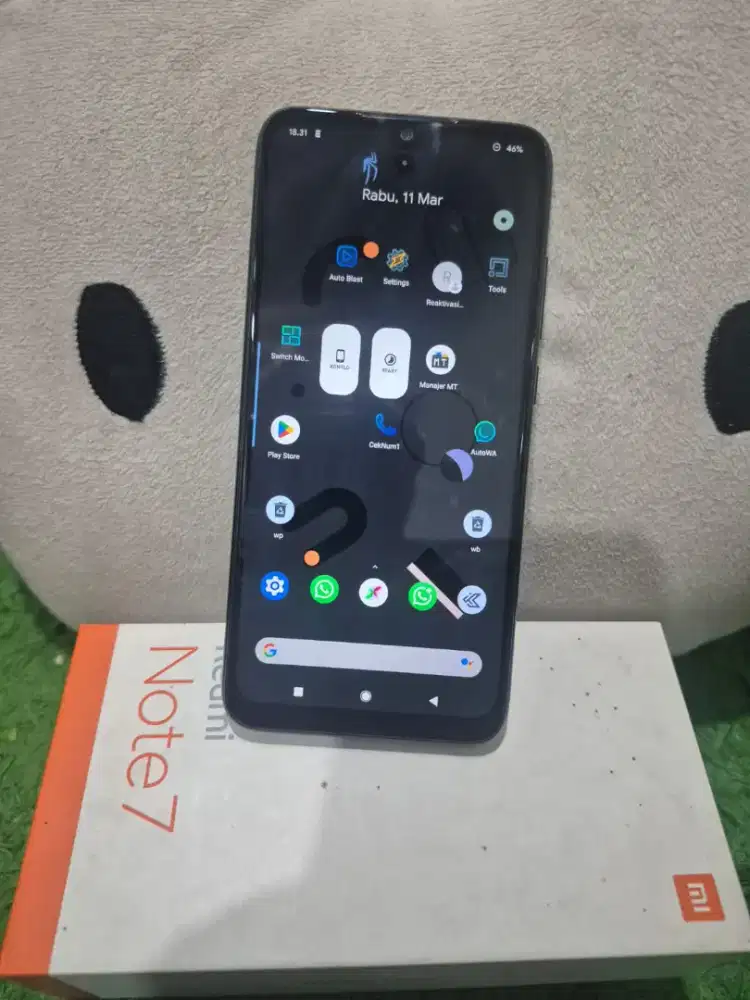 Xiaomi note 7 fullset mulus