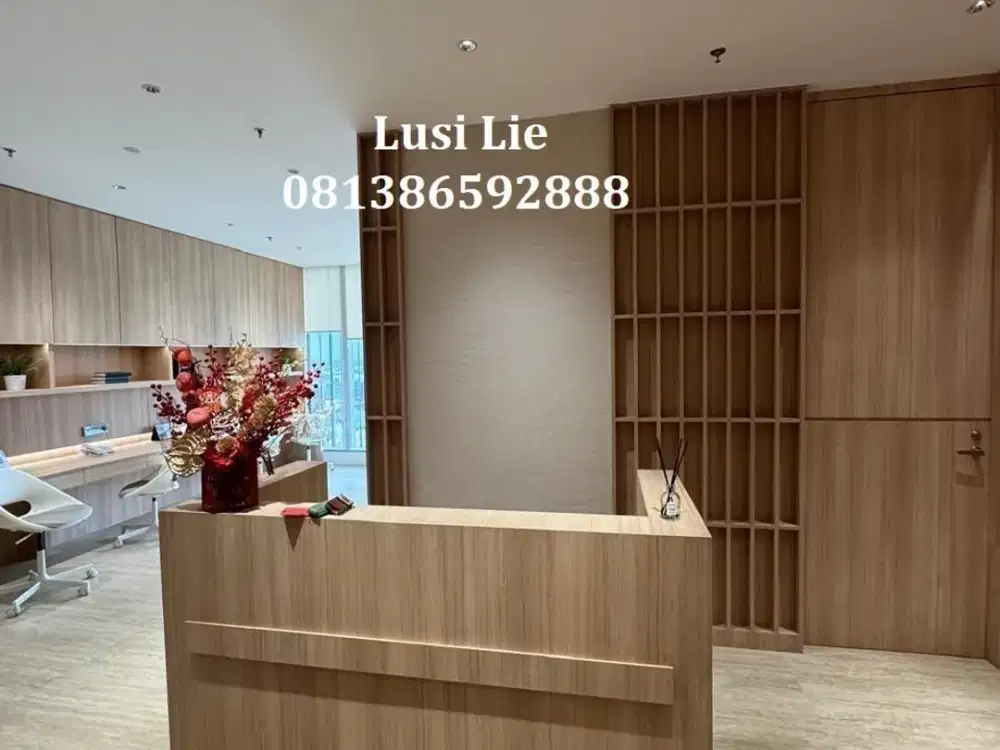 Office Gold Coast Pik furnished rapi interior bagus