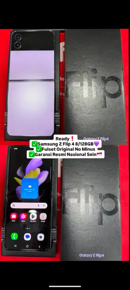 samsung Zflip 4 ram 8/128gb