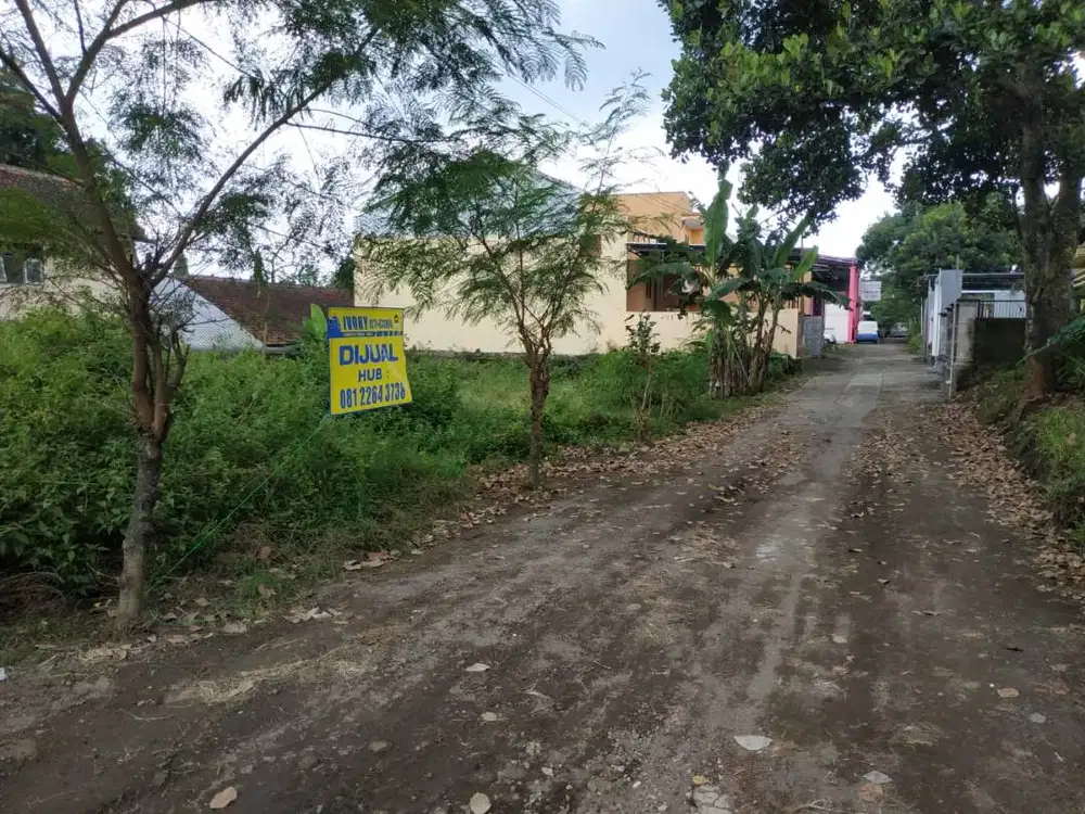 Dijual Tanah Kavling Barat SMPN 4 Boyolali ( Utara RSUD Pandanaran )