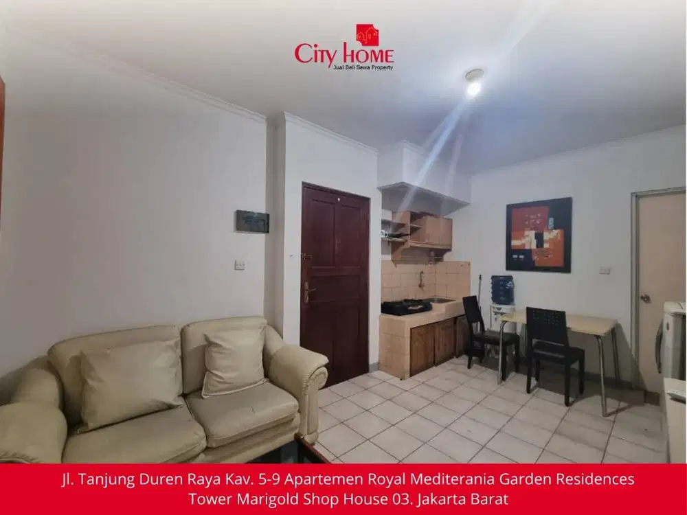 Sewa Apartemen Mediterania Garden Residence 1 - Type 2 Bedroom