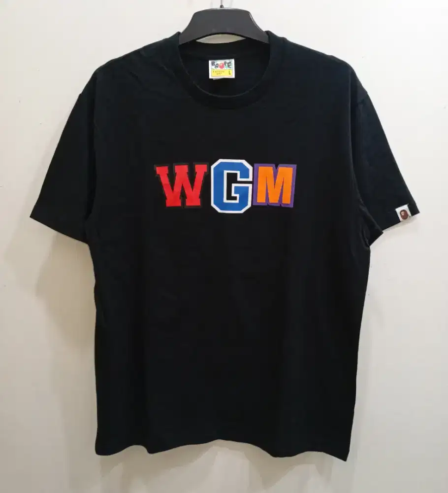 BAPE SHARK WGM BLACK TSHIRT