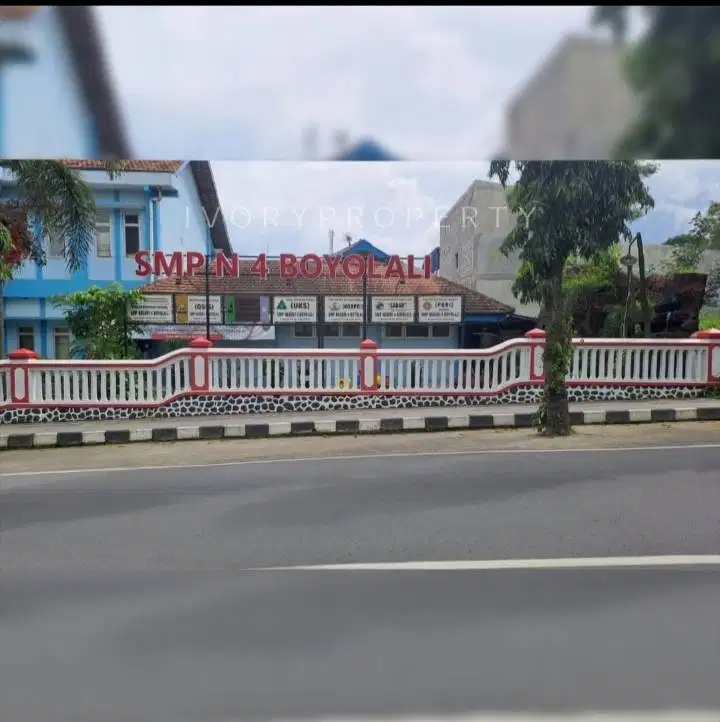 Dijual Tanah Kavling Barat SMPN 4 Boyolali ( Utara RSUD Pandanaran )