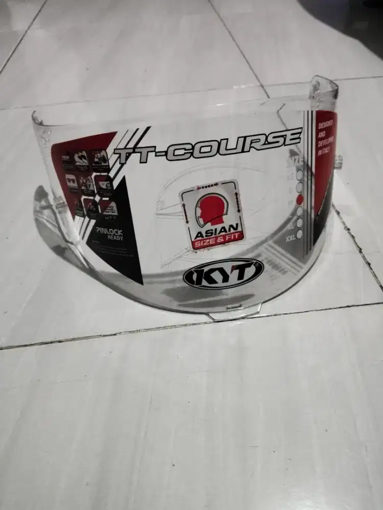 Visor Clear Ori KYT Segel