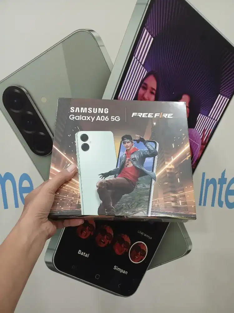 Fast respon WA Samsung Galaxy A06 5G 6/128 Garansi resmi 1thn