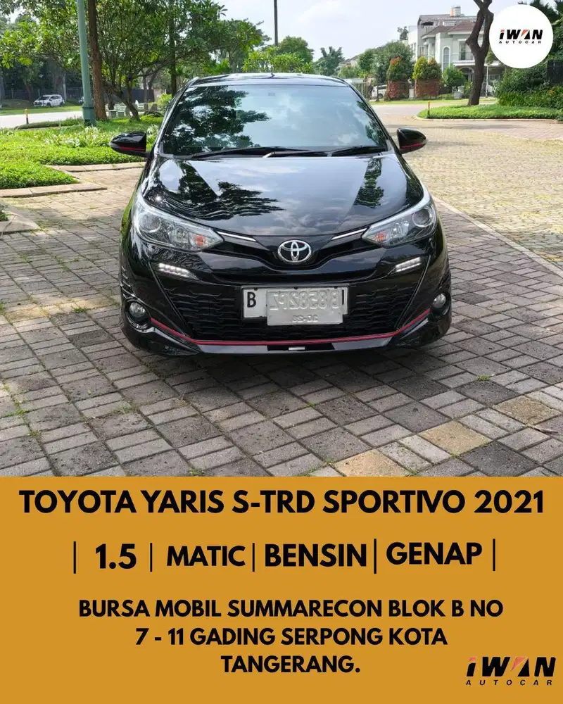 TOYOTA YARIS S TRD SPORTIVO 1.5 AT 2021