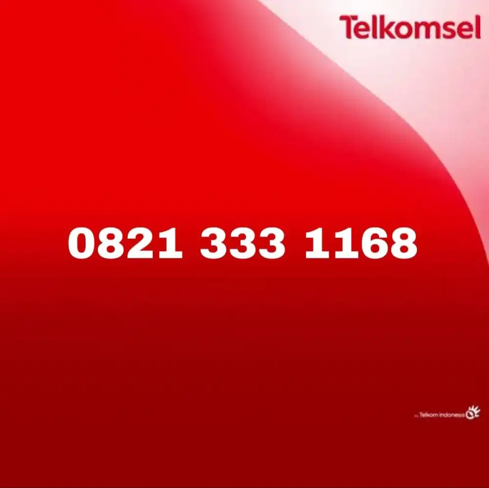 NOMOR CANTIK TELKOMSEL PRABAYAR 11 DIGIT ANGKA HOKI 168