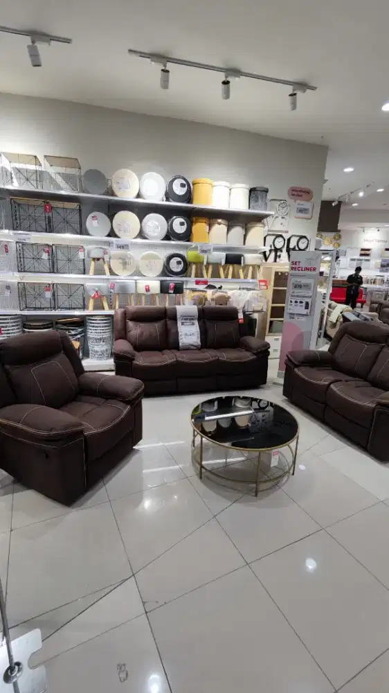 Promo murah sofaset reclining winchester