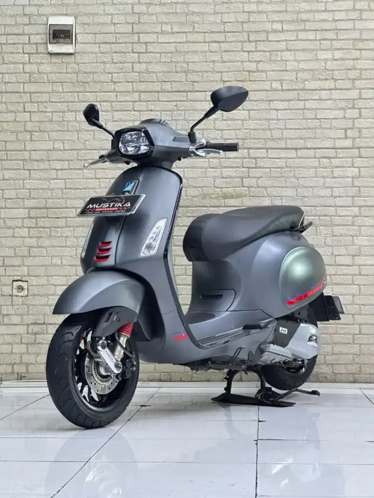 WARNA FAVORIT! VESPA MATIC SPRINT S ABS 2024 GREY AVEO