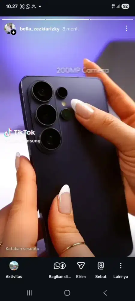 Samsung S26 ultra memory 256 cash back up 7,5 juta