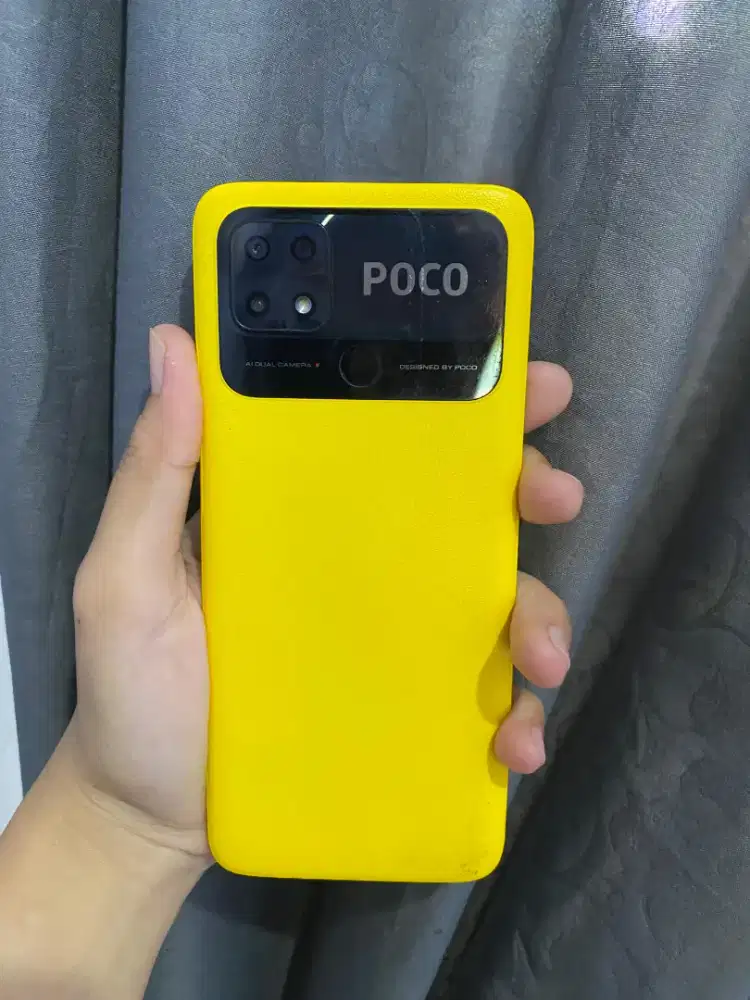 Poco C40 RAM 3GB+0.5GB/32GB - Normal - Siap Pakai