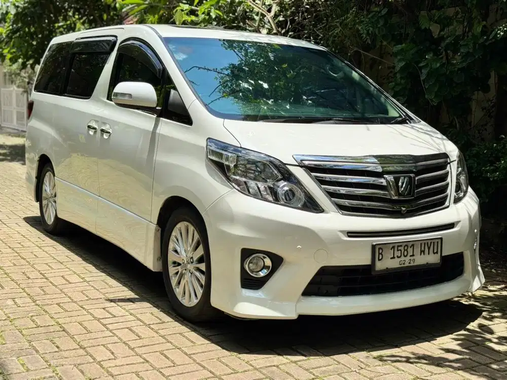 Toyota Alphard 2012 Bensin