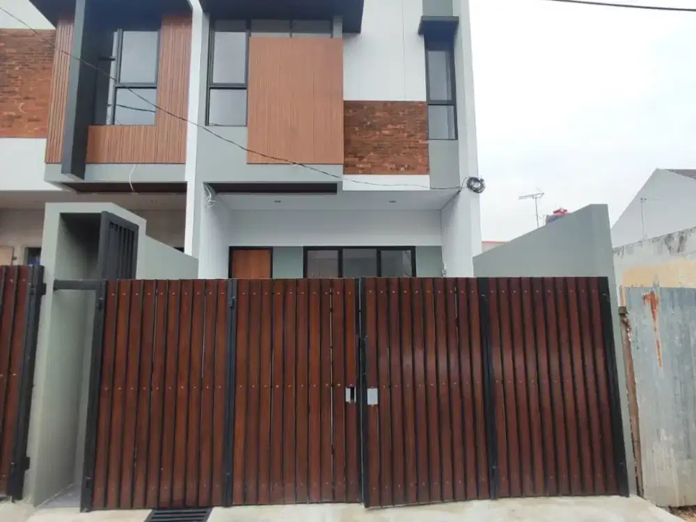 RUMAH BARU SIAP HUNI DALAM KOMPLEK di PONDOK GEDE KOTA BEKASI