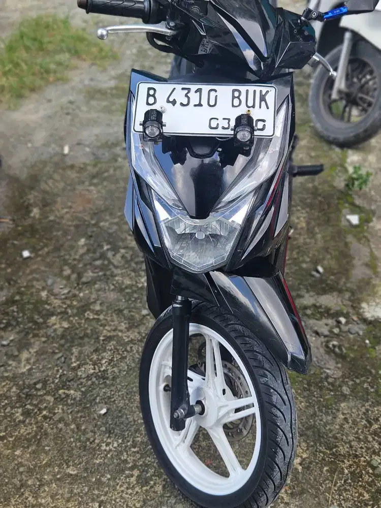 [DIJUAL] Honda Beat 2019 Hitam - Mesin Halus, CVT Baru Ganti!