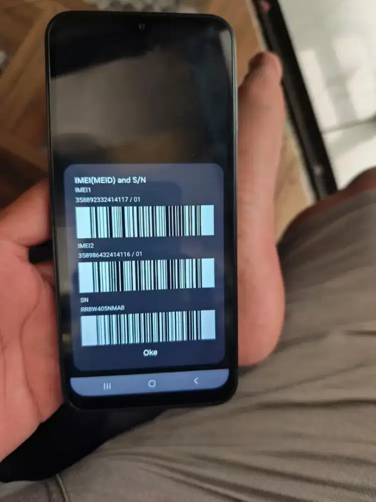 Samsung A14 4+4/128Gb resmi indo sein bukan kW jual net msih bgs bs TT