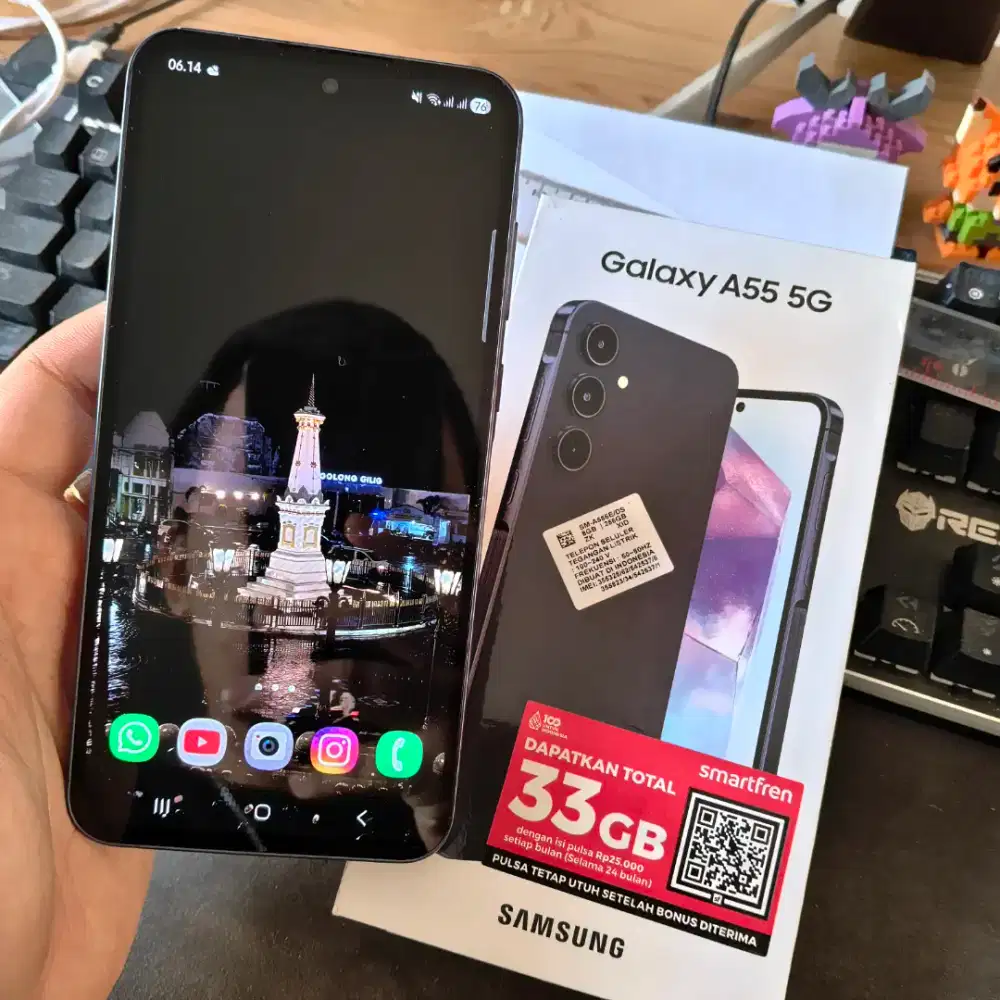 Samsung Galaxy A55 5G 8/258GB Fullset Like New