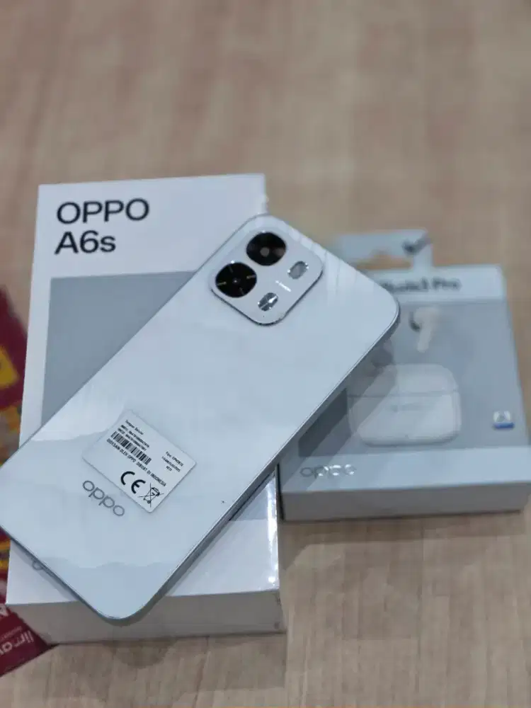 OPPO A6S 8/128
 OPPO A6S PALING BARU SPESIAL FREE TWS ENCO BUDS 3 PRO