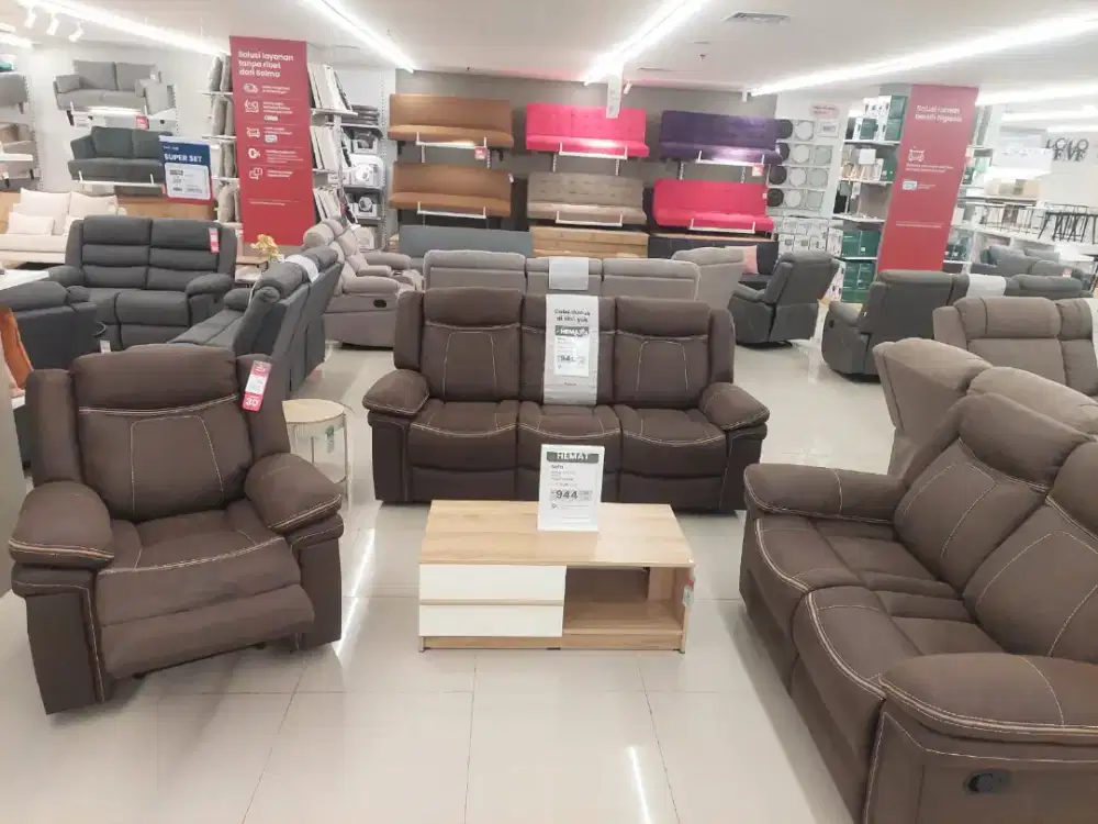 Sofa Set Recliner winchester 1s 2s 3s By Selma