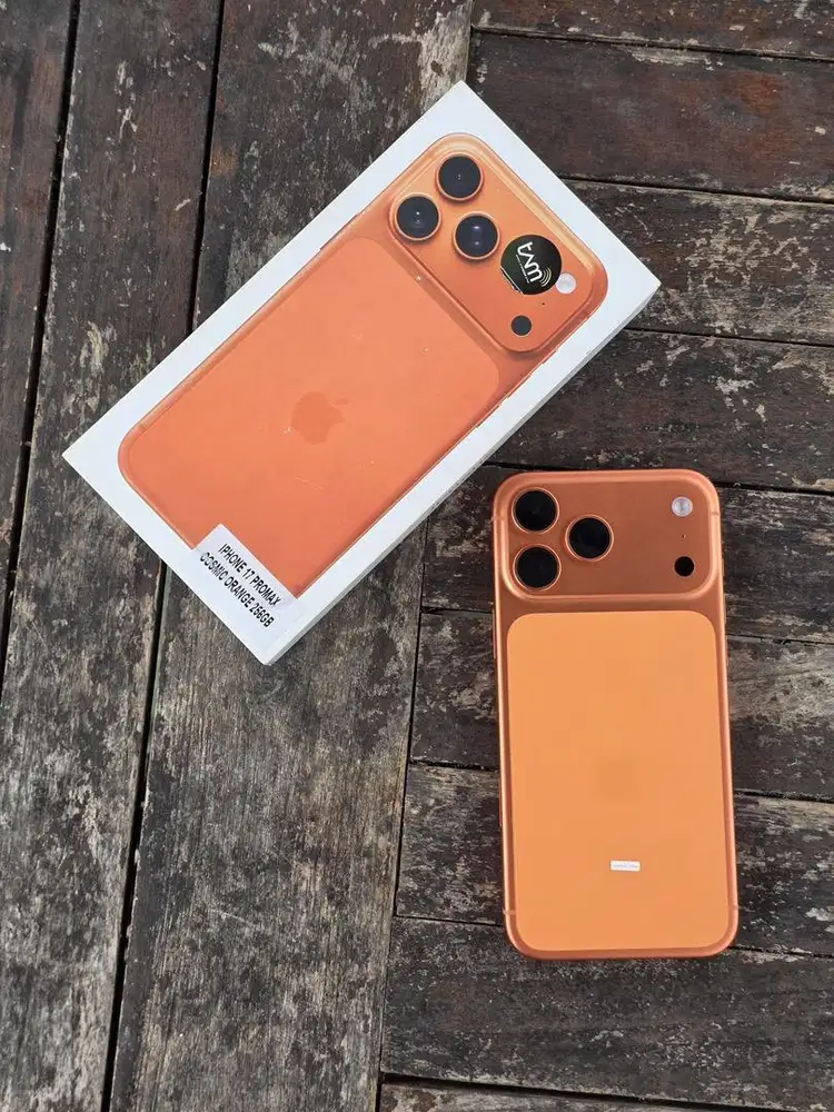 iPhone 17 Pro Max 256GB Orange resmi iBox Garansi ON Desember 2026