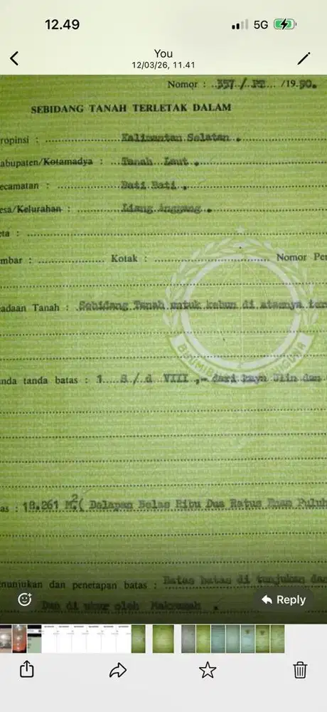 tanah di jual dan rumah