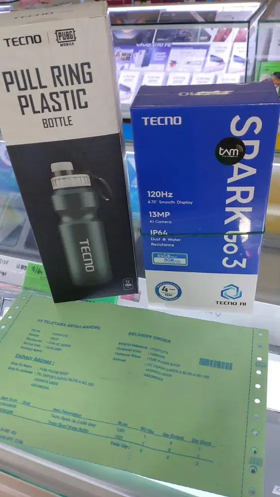 Tecno spark 30 ram 8/64Gb garansi resmi bonus Tumbler bisa cod