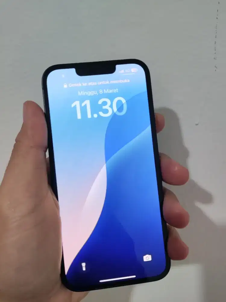 Jual Iphone 13 128Gb Midnight Bh90% seken rasa baru