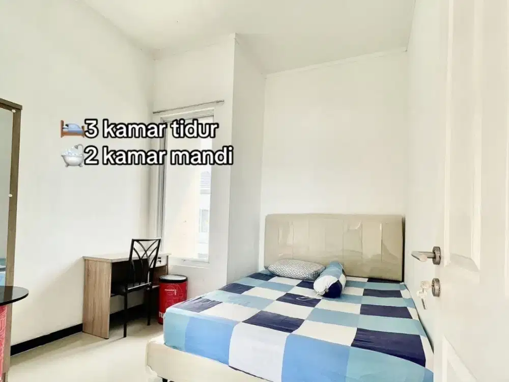 DIJUAL CEPAT Magnolia Town House 3 UK 6x12 Harga 1M