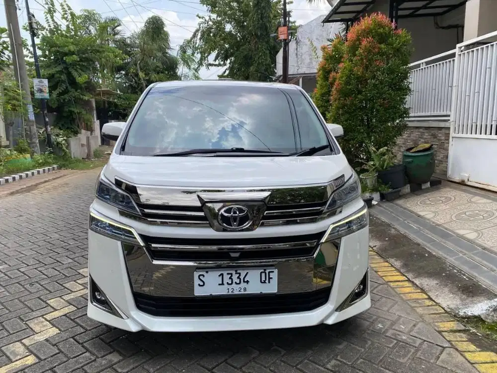 Vellfire 2.4 G 2018 Servis Rutin