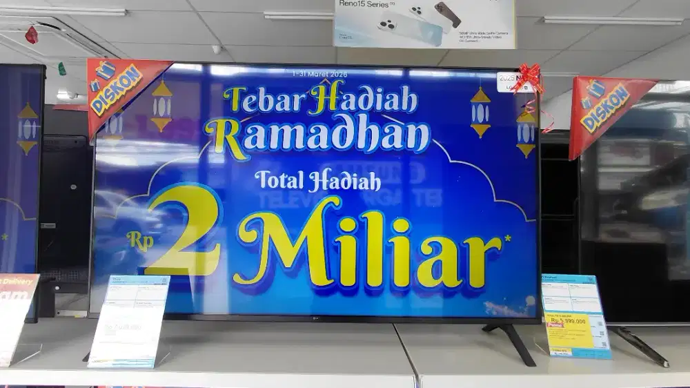 TV SHARP 43 Inch 4K Google TV 90 watt