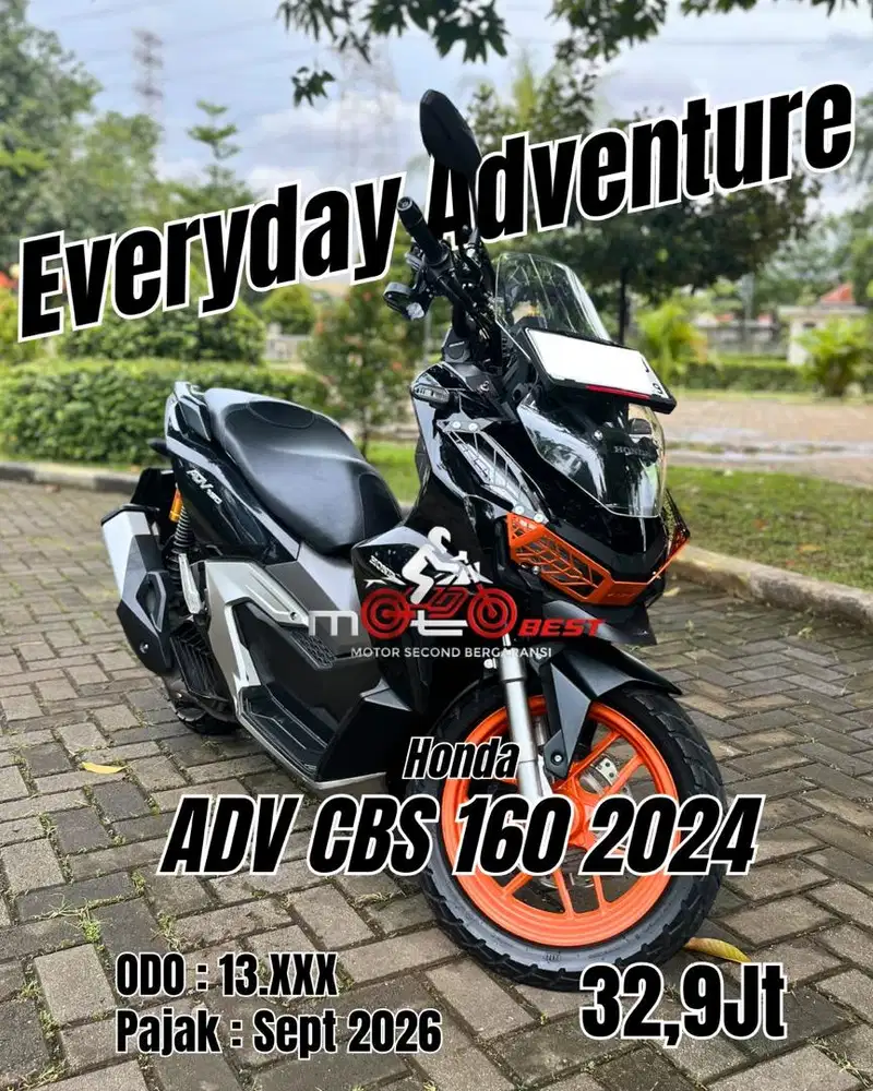 Honda ADV CBS 2024, Tgn Pertama