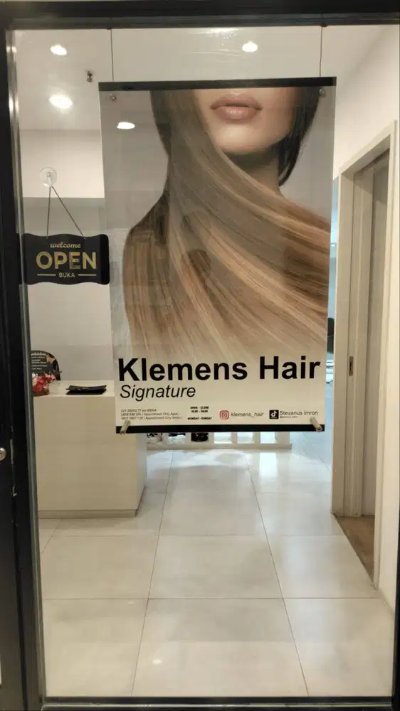 Di butuhkan shampoo , creambat, di utamakan bisa mani pedi