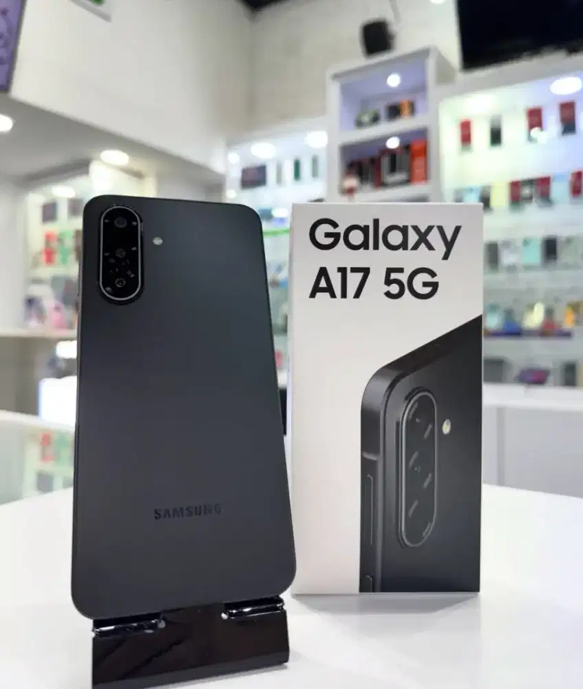 TERBARU SAMSUNG GALAXY A17 5G BLACK [8/256] ##BISAKREDIT #0%TANPABUNGA