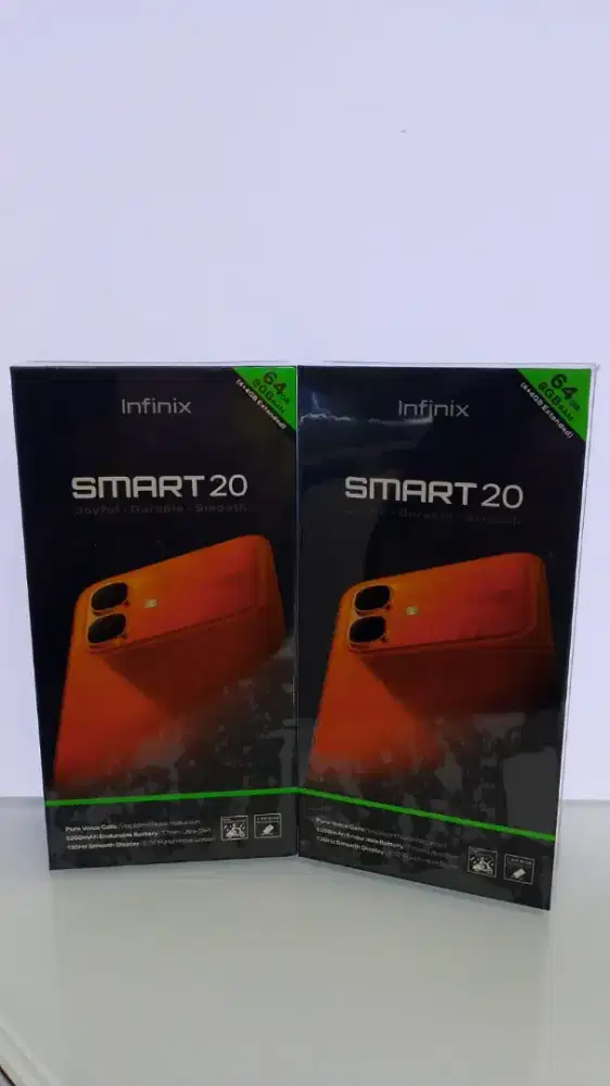Infinix Smart 20 4/64GB Garansi resmi 1 tahun bisa dianter dan cicilan