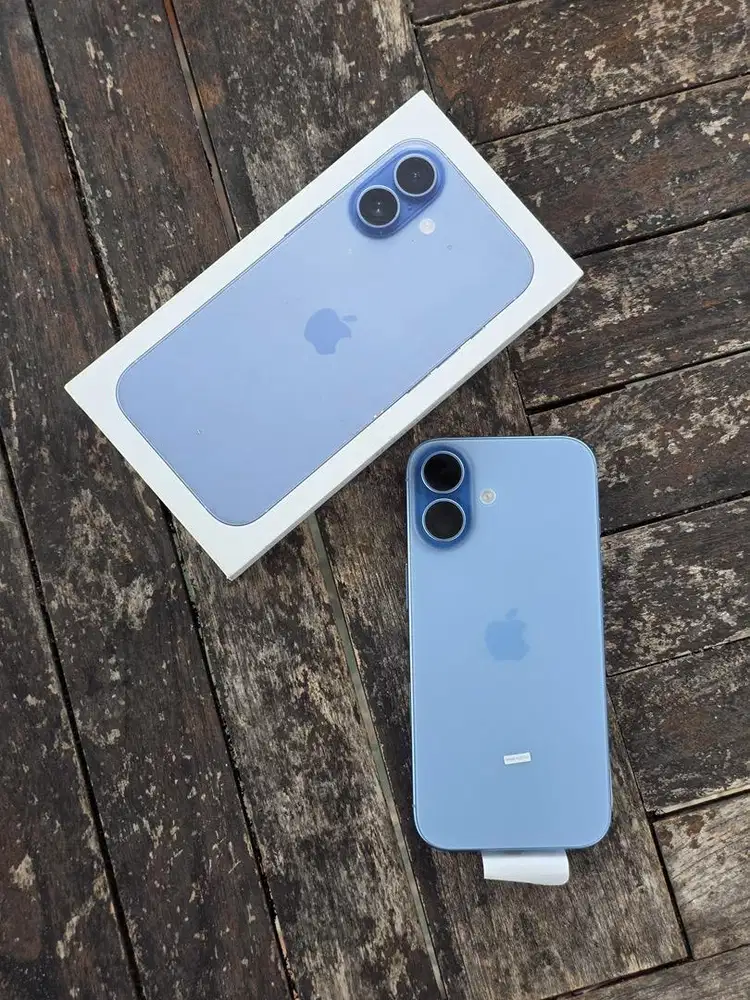 iPhone 17 Blue resmi iBox Garansi ON Jan 2027 Bh 100 Cc 5 Mulus pol