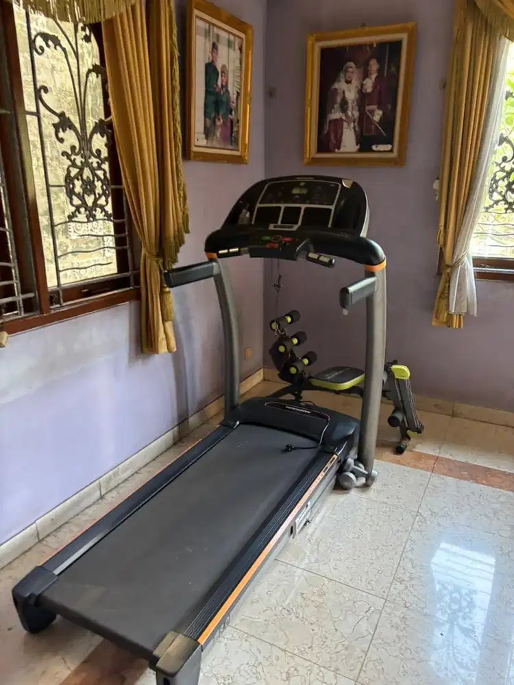 Treadmill elektrik horizon t80 rusak/mati