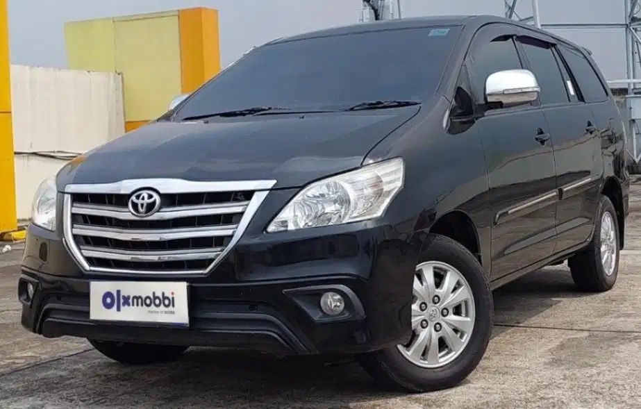 TDP 9,JT, Toyota Kijang Innova 2.0 G Bensin-AT Hitam 2014