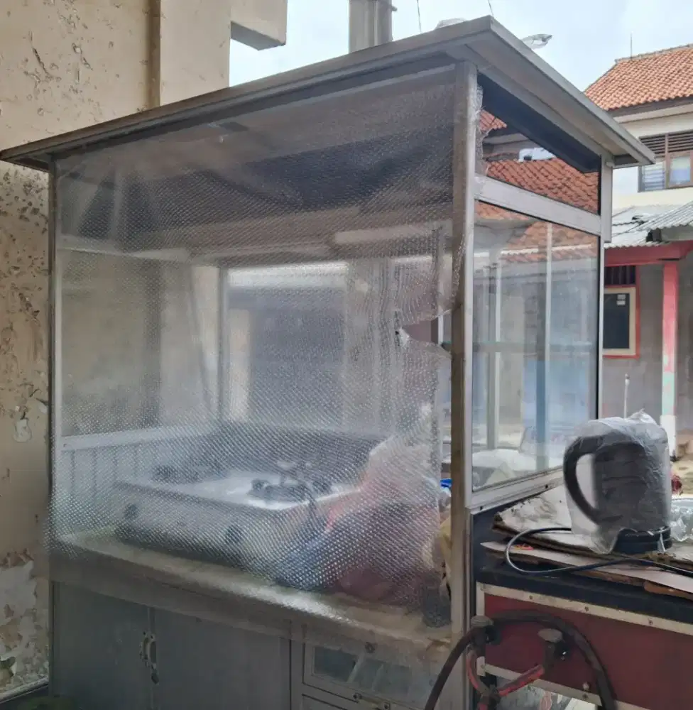 Jual booth bekas/meja usaha jualan.