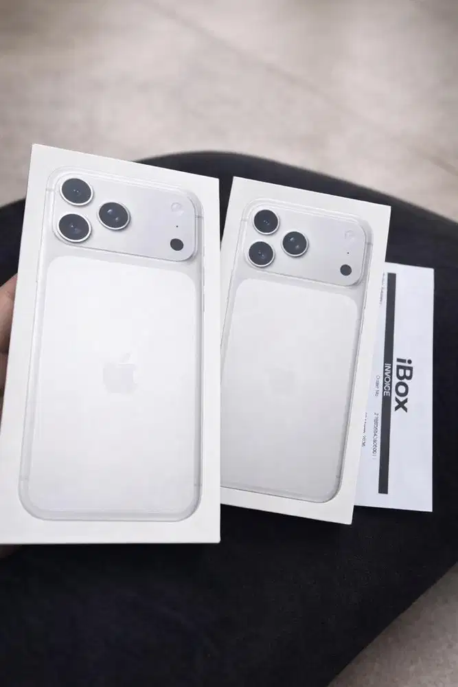 Barang Langka iPhone 17 Pro Max 256GB Silver BNIB Segel iBox25