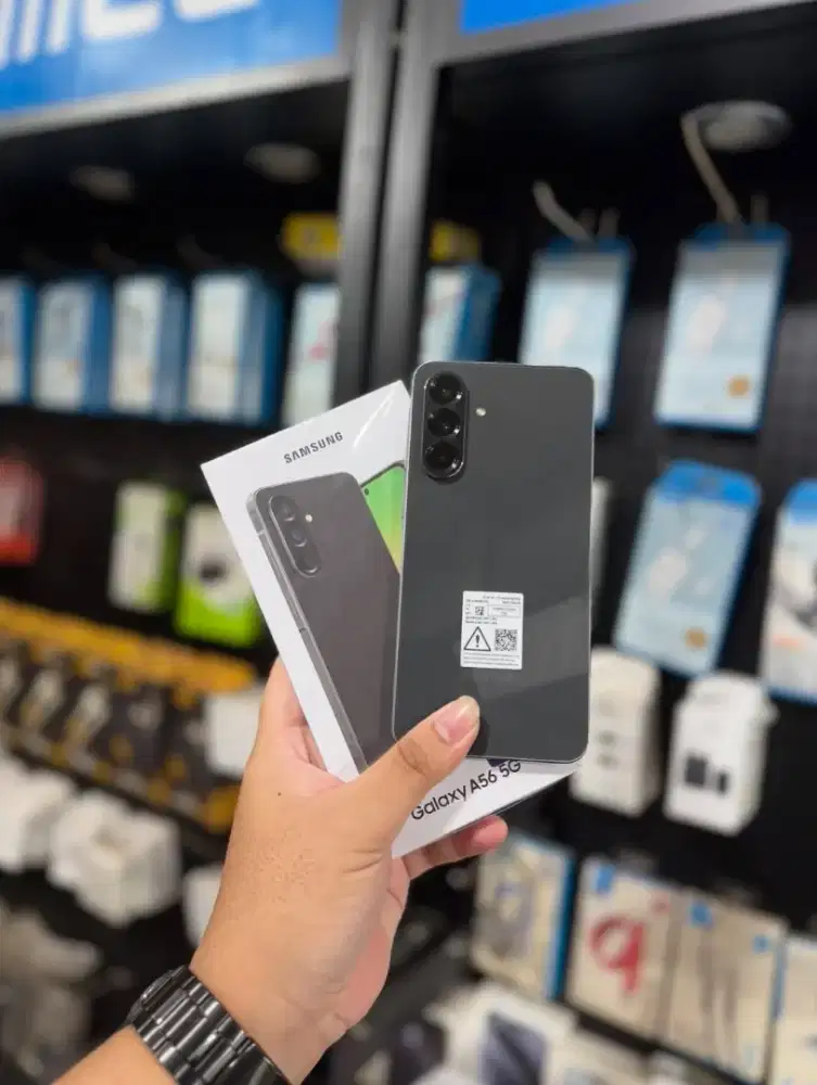 TERBARU SAMSUNG GALAXY A56 BLACK [8/256] ##BISAKREDIT #0%TANPABUNGA