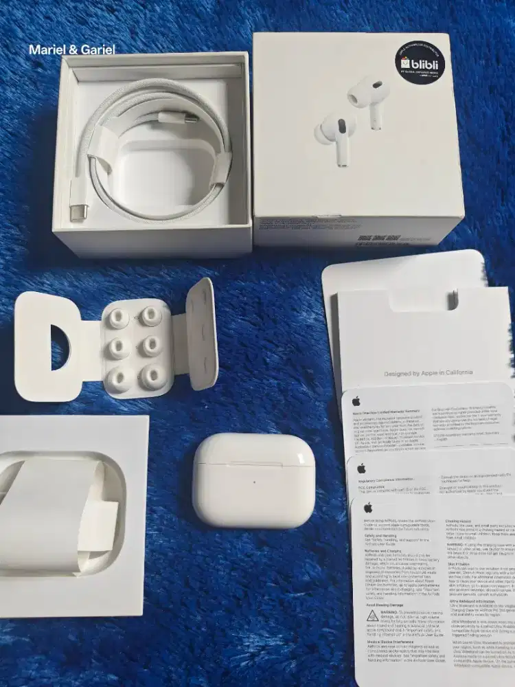 AirPods Pro Gen 2 Type C Blibli iBox Resmi Fullset Original Apple