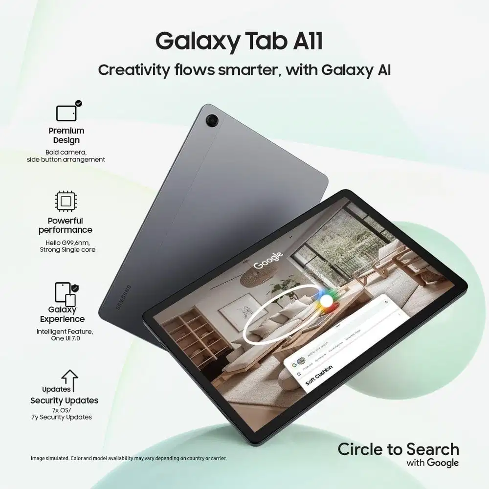 Samsung Tab A11+ Celluer 6/128GB