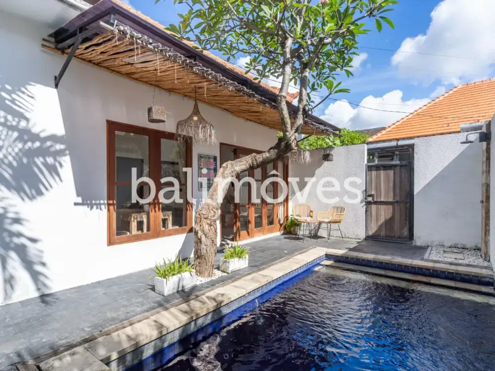 Villa Dua Kamar Tidur Sederhana di Pantai Sanur
