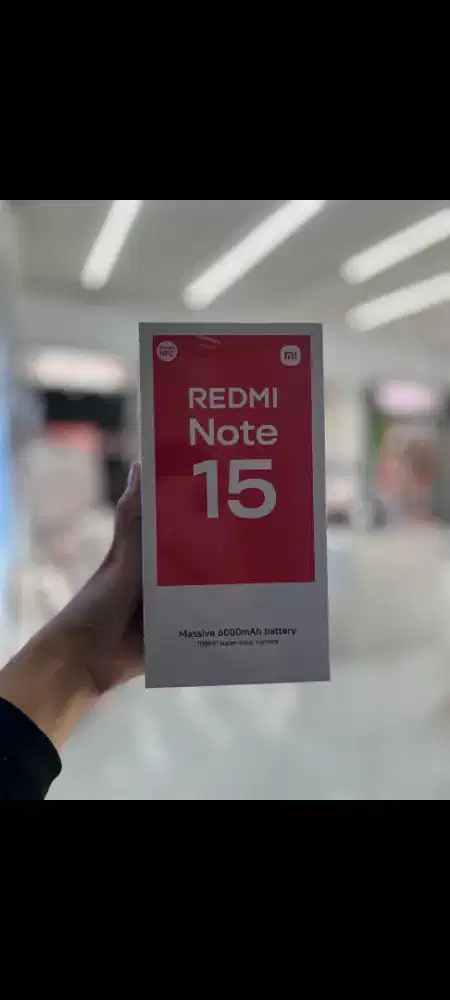 READY STOK REDMI NOTE 15 SERIES GARANSI RESMI XIAOMI INDONESIA!!