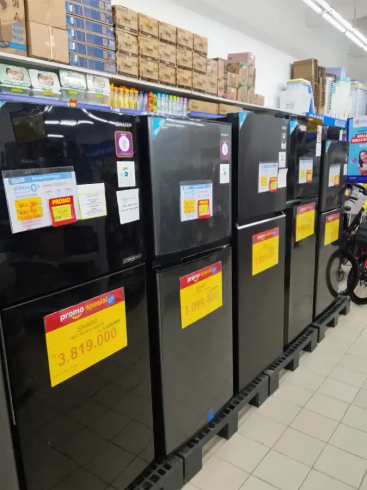 promo cicilan kulkas cuma pakai ktp tanpa dp free angsuran 1-2×