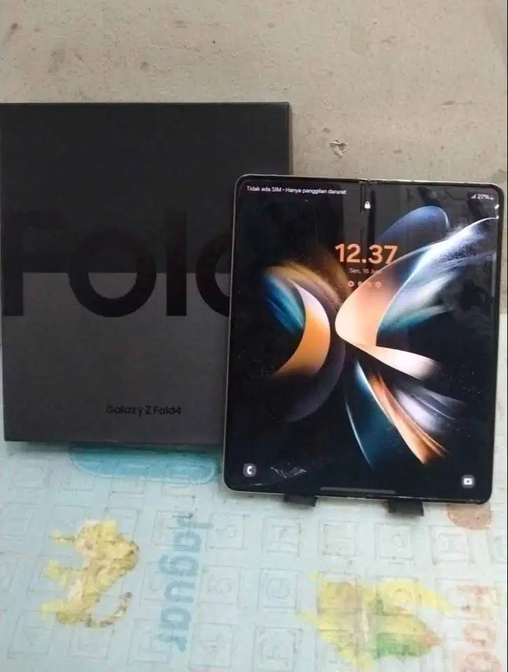 samsung z fold 4 512gb sein lengkap ori mulus